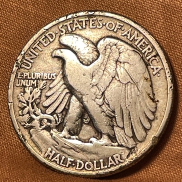 Rare 1942 Sue Walking Half Dollar Fine details #205791367559 - Picture 6 of 6